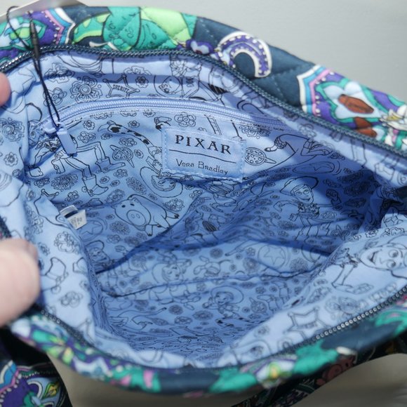 Vera Bradley X Toy Story Andy's Room Disney Triple Zip Hipster Crossbody Bag NWT - Picture 7 of 9